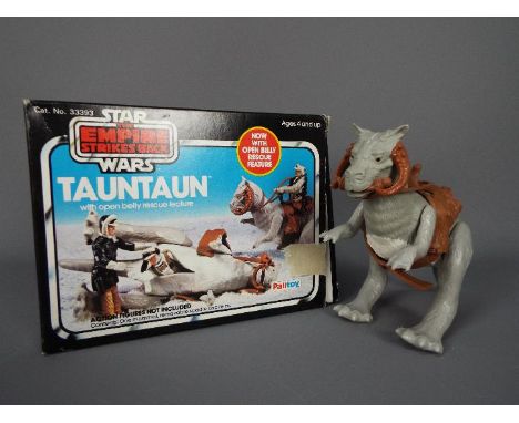 Star Wars - A boxed, vintage Empire Strikes Back Tauntaun with Open Belly Rescue Feature by Palitoy, with instructons and car