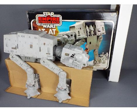 Star Wars - A boxed, vintage Kenner AT-AT All Terrain Armoured Transport, with chin guns, contained in original box with card