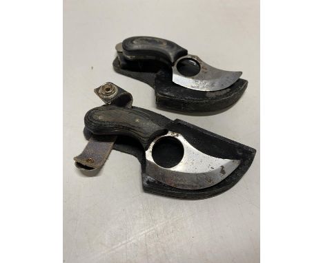 Two vintage training knuckle hatchets.  UK postage only.