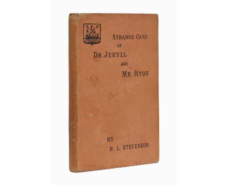 STEVENSON, Robert Louis: Strange Case of Dr. Jekyll and Mr. Hyde. Longmans, Green, and Co., London, 1886, First Edition. Orig