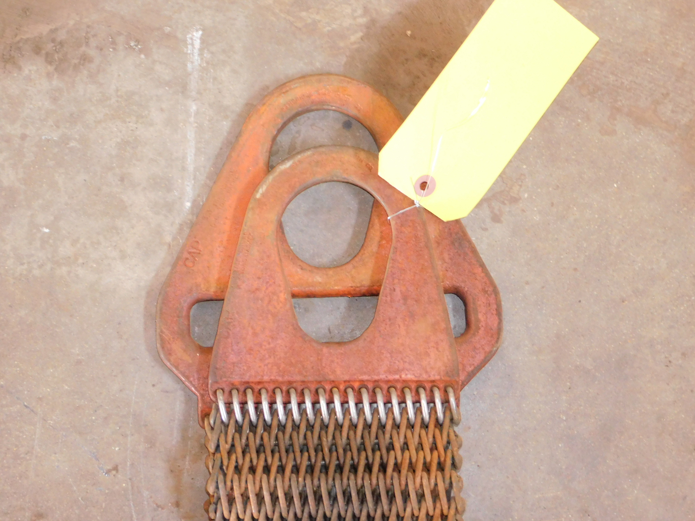 Steel Lifting Straps, 6 ft. long