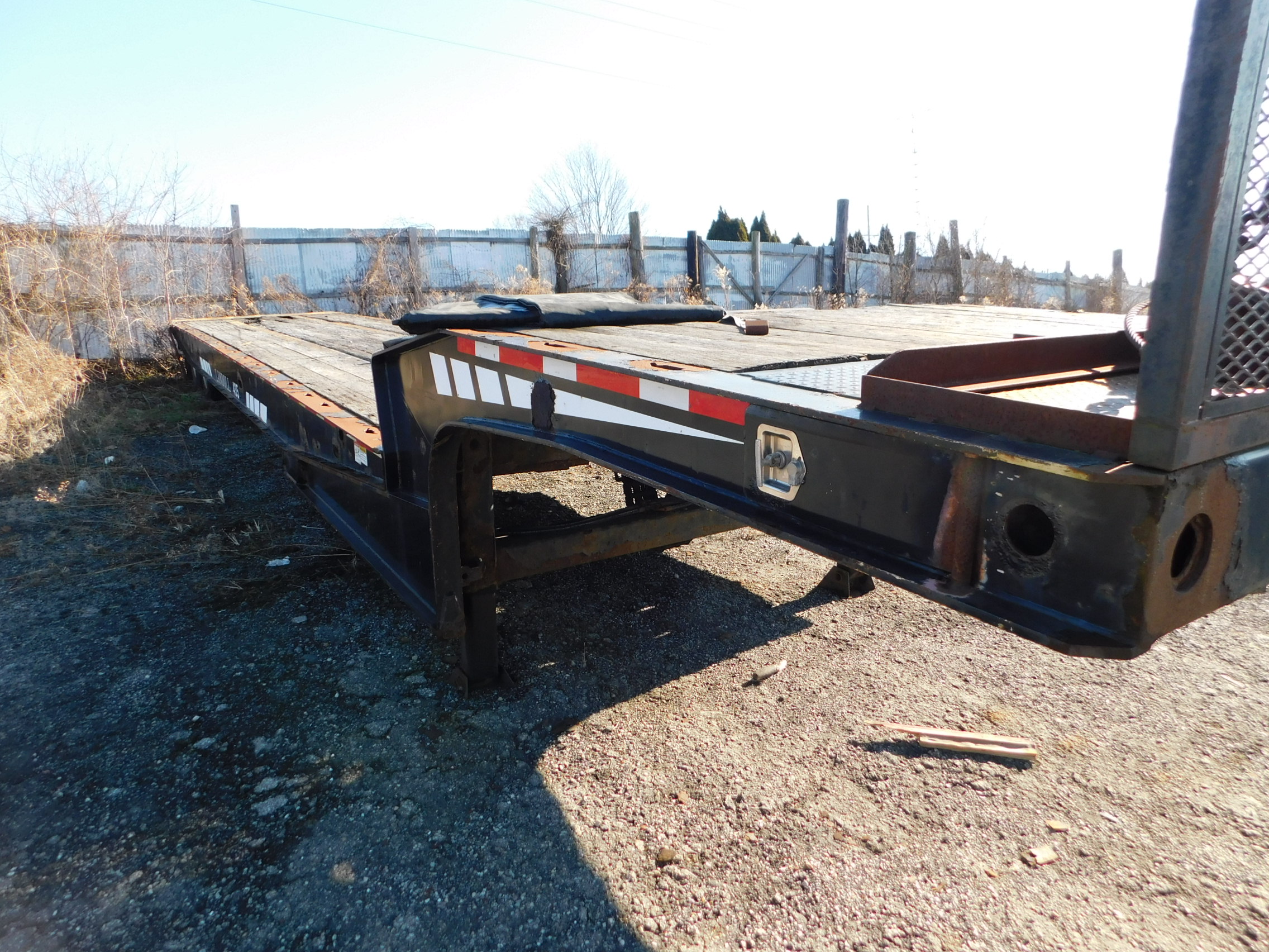 2005 Landoll Model 435-48 Sliding Axle Tilt Bed Trailer, 35 ton ...