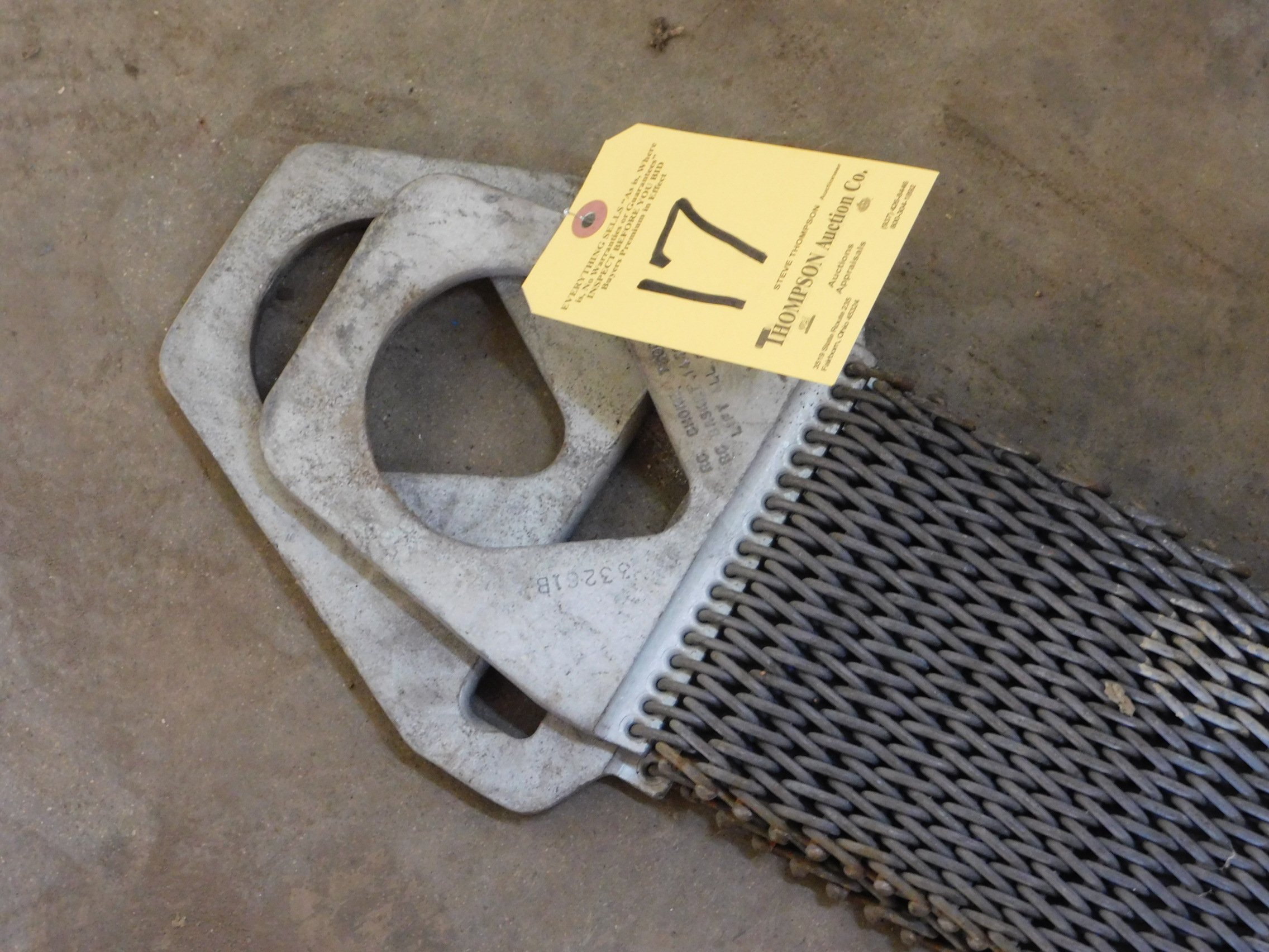 Steel Lifting Straps, 6 ft. long