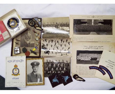 Parachute Regiment - ITEMS NOW ADDED TO THIS LOT - a collection of patch badges, lapel badges and a car badge relating to the