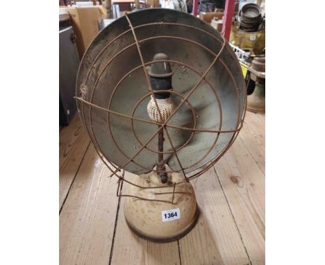 An old Tilly lamp with large reflector