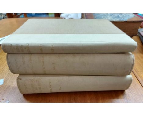 The History of Totnes Priory &amp; Medieval Town: by Hugh R. Watkin, vols I, II and index vol, 4to., cloth, Pub. by the autho