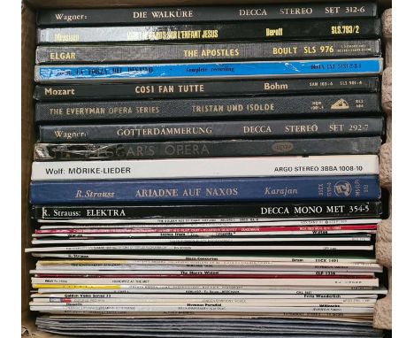 CLASSICAL - LPs + BOX SETS. Incredible collection of around 95 x LPs / Box Sets. Composers / Performers include Schubertiade,