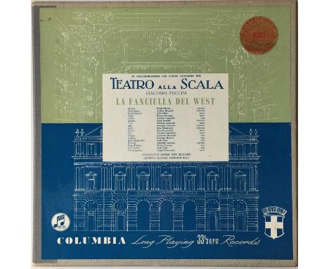 TEATRO ALLA SCALA LP BOX SET (UK STEREO - COLUMBIA - SAX 2286/ 87/ 88). A glorious original UK stereo LP box-set pressing of 