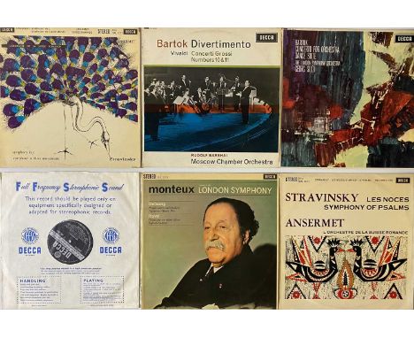 DECCA SXL - UK STEREO CLASSICAL PACK. A quality selection of 9 classical LPs, all UK stereo pressings on Decca, including a 4