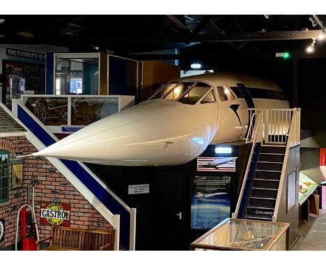 Concorde An Original Concorde Development Mock-up   An important and historic full-scale wooden mock-up that once stood in th