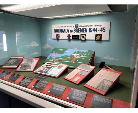The War Gallery Normandy to Bremen 1944 Cornwall interest  The 5th Battallion Duke of Cornwall's Light InfantryThe Normandy t