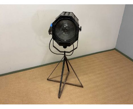 An industrial theatrical light, height 114 cm