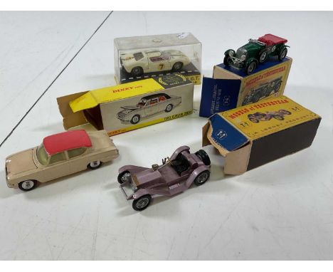 DINKY; a Ford Corsair box only, containing a Corgi Ford consol classic, the box is missing part of the end flap, the car is g