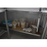 *Assorted Water Jugs, Pyrex Bowls, etc.