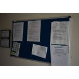 *Wall Mounted Pinboard