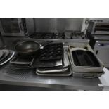 *Assorted Aluminium Roasting Tins, Cooling Racks, etc.
