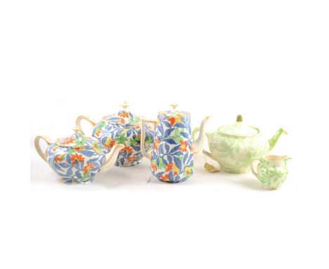 Large quantity of Royal Tudor Barker Brothers 'Fantasy' pattern tea and dinner ware; and a Royal Tudor 'Evergreen' pattern te