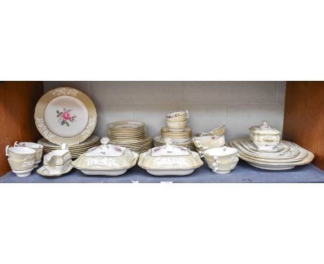 A Spode Floral and Gilt Decorated Dinner Service, pattern number Y7264