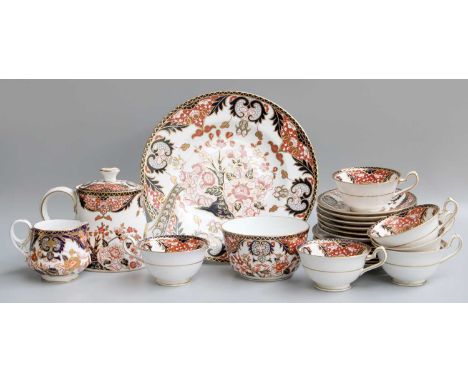 Royal Crown Derby 383 Pattern Tea Service