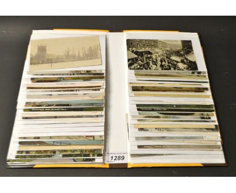 Postcards - Vintage cards of London and suburbs in album