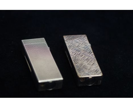 2x Vintage Dunhill lighters 