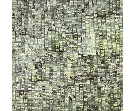 Hunt Slonem (American/Louisiana, b. 1951) , "Untitled (Guardians)", 2011, oil on canvas, signed, dated and inscribed en verso