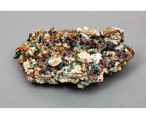 Hunt Slonem (American/Louisiana, b. 1951) , Sculptural Paint Remnant from the Artist's Easel, dried oil paint, unsigned, w. 7