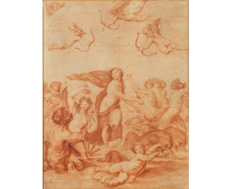 Roman School (18th century), and probably workshop of Stefano PozziGalatea, after Raphaelred chalk on paper47 × 36cmProvenanc