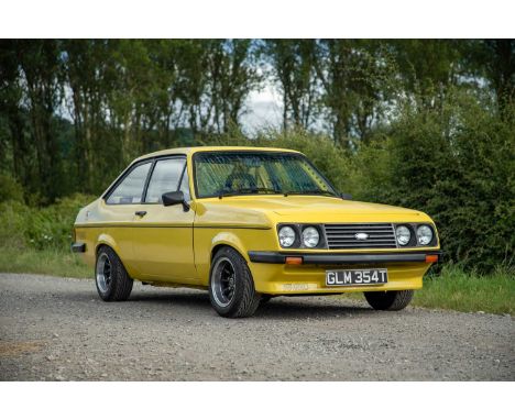 Registration - GLM 354TChassis No. - GCATWK00130M.O.T. - ExemptOdometer - 49,000This stunning-looking 1979 Ford Escort RS2000