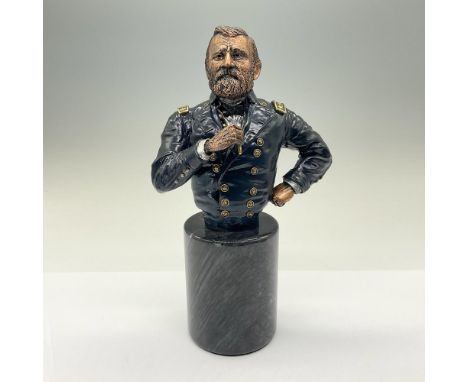 This limited edition figurine crafted from pewter and bronze, by artist Willy Whitten,Â&nbsp;depicts General Ulysses S. Grant