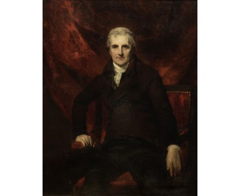 Sir Thomas Lawrence P.R.A. (Bristol 1769-1830 London)Portrait of George Griffin Stonestreet, three-quarter-length, seated, in