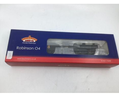 Bachmann model trains 31-004 Robinson 04 BR black -weathered loco boxed (1)