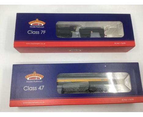 Bachmann Model Railway interest ; 31-010 Class 7F Black early emblem , 31 650S class 47 Diesel Dutch Civil engineers &nbsp;(2