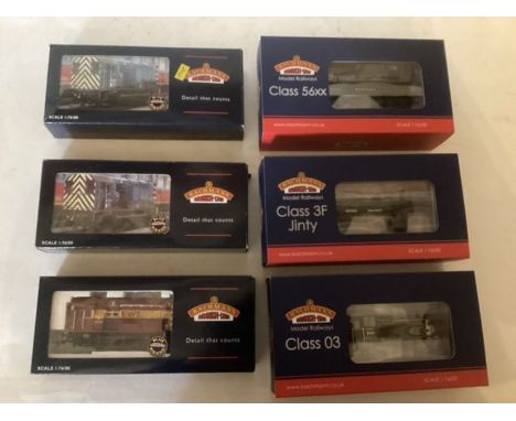 Bachmann Toy model railway boxed sets ; 31-367 Class 03 Black wasp,32 236 Fowler Jinty BR black, 32 078 pannier green Tank , 