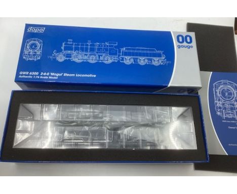 Dapol GWR 6300 Fine &nbsp;Mogul Steam Locomotive &nbsp;Authentic 1;76 scale model OO gauge boxed Loco &nbsp;mogul green GWR &