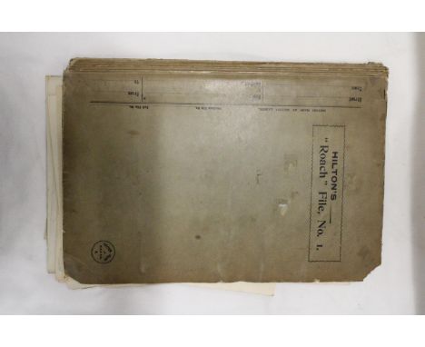 A FOLDER CONTAINING BAROMETER DOCUMENTS TO INCLUDE EUROPEAN 