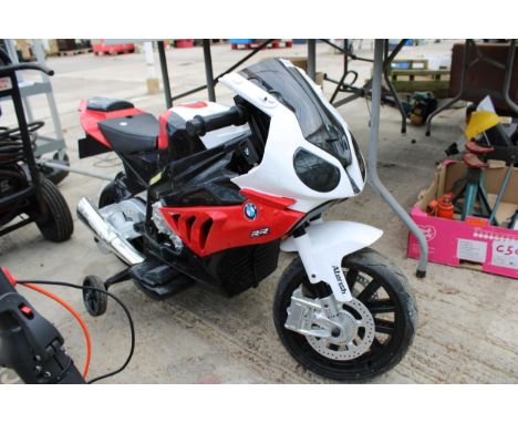 A CHILDS BMW RIDE ALONG MOTORBIKE 