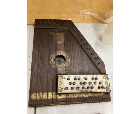A VINTAGE AMERICAN MANDOLIN HARP 