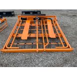 LandHonor Skid Steer Hay Accumulator Grapple