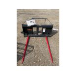 LandHonor Skid Steer Bale Spears