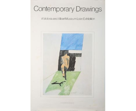 Peter Branfield (designer) - 'Contemporary Drawings, a Victoria and Albert Museum Loan Exhibition' (Poster for the Exhibition