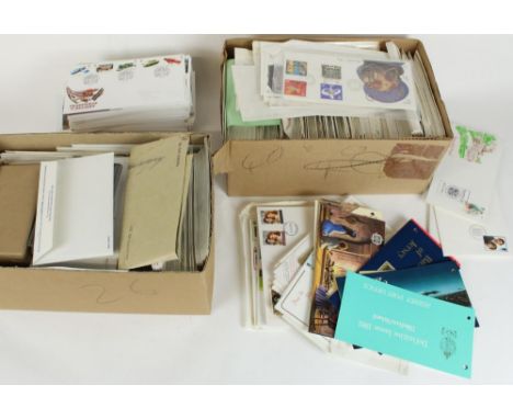 Large collection of first days covers and some Jersey issue mint stamps (qty) 