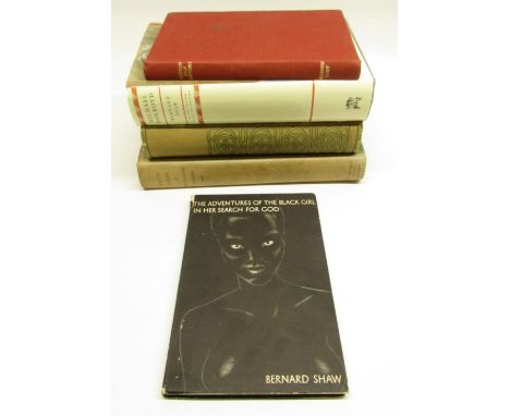 Shaw (Bernard) The Adventures of the Black Girl in Search for God, Constable and Company, 1st Ed.1932, hardback, Shaw (Bernar