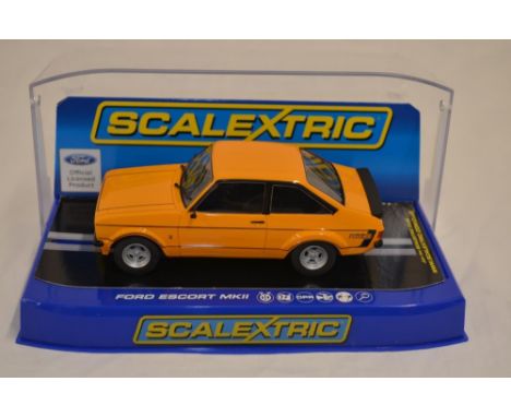 A Scalextric Ford Escort MkII Mexico limited edition 283/1000 (model no C3426) by Hornby (1/32 scale), car in as new conditio