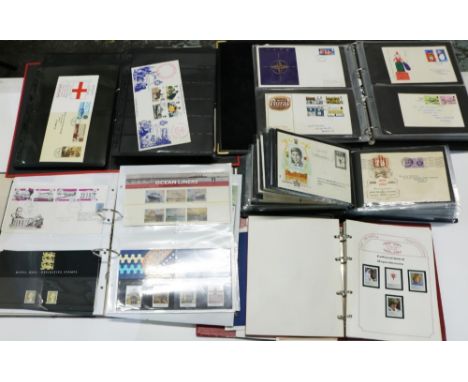 Large quantity of various assorted first day covers in album and loose inc. 21st birthday of Her Royal Highness Princess of W