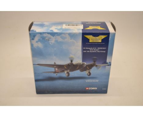 A boxed Corgi Aviation Archive 1/72 scale diecast Mosquito BIV model, DK333 "Grim Reaper", RAF 109 Sqn (Model no AA32801). Mo