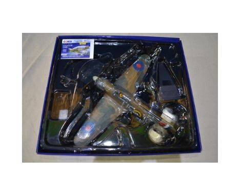 A boxed Corgi Aviation Archive 1/32 scale Hawker Hurricane Mk.1, P2970, Geoffrey Page "Battle Of Britain Memorial" (model no 