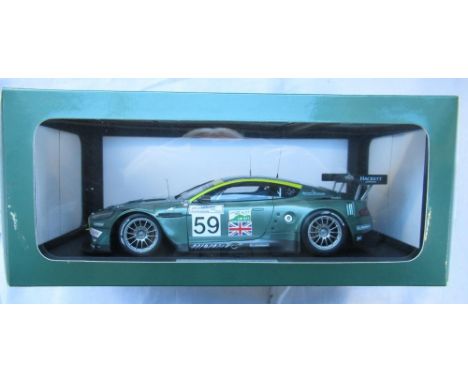 Boxed 1/18 scale Aston Martin Racing DBR9 by Autoart, ltd. ed number of 3000 