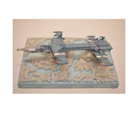 A boxed Gerry Anderson Thunderbirds "Zero-X" diorama model (TB11) by Robert Harrop in excellent little displayed condition (b