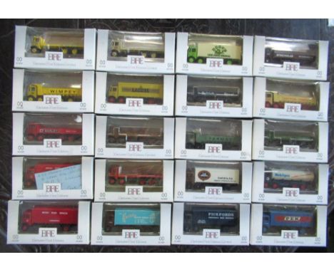Collection of boxed as new exclusive first edition trucks inc. Rose's Lime juice cordial, Wimpy, Marley, etc.. (25) 